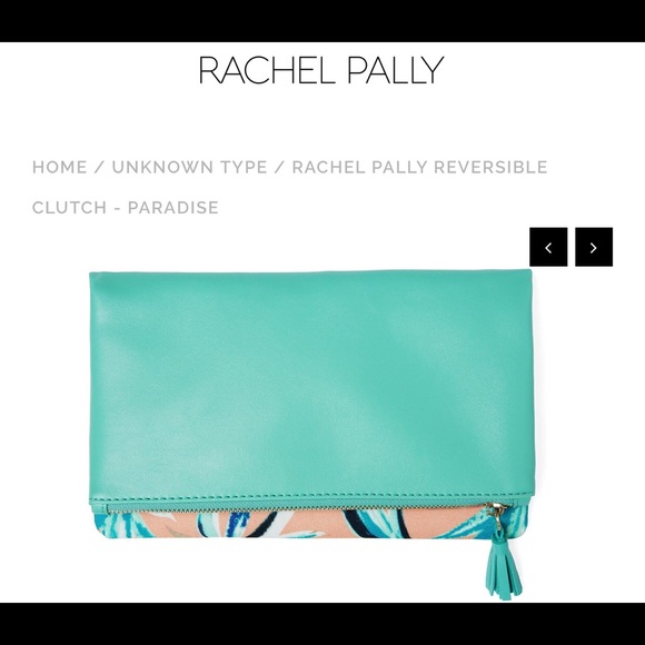 Rachel Palley Paradise Reversible Clutch - Picture 4 of 4